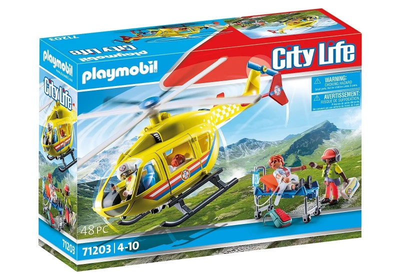 Playmobil 71203 Záchranářský vrtulník
