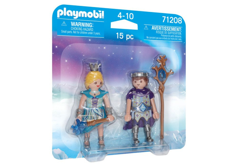 Playmobil 71208 duopack křišťálová princezna a princ