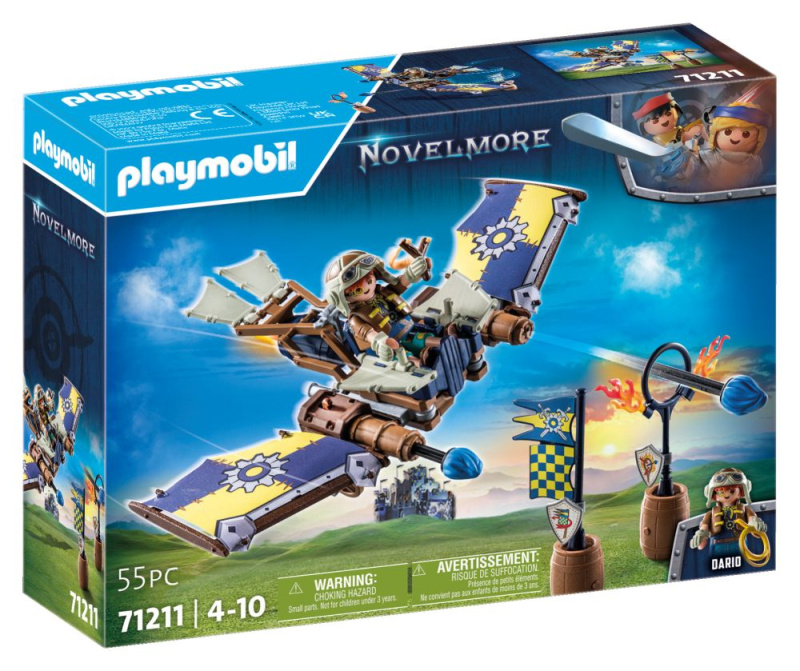 Playmobil 71211 novelmore dariovo létající rogalo