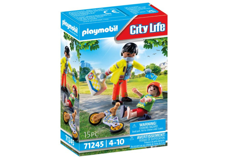 Playmobil 71245 Záchranář s pacientem