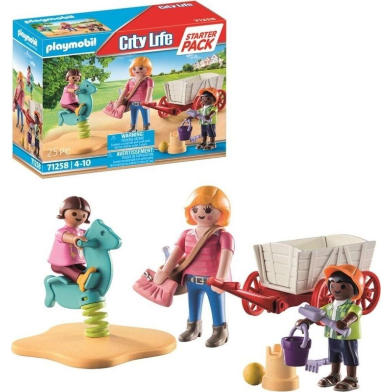 Playmobil 71258 Učitelka s vozíkem