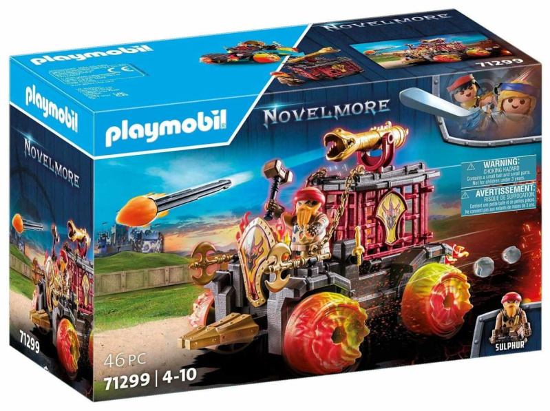 Playmobil 71299 burnham raiders - ohnivé bojové vozidlo