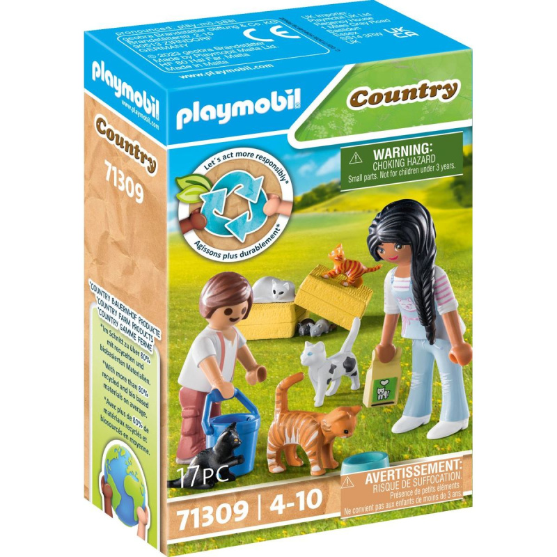 PLAYMOBIL® 71309 Kočičí rodina