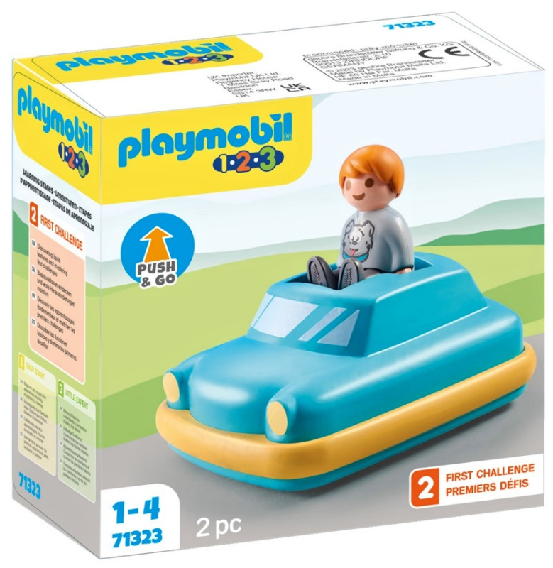 PLAYMOBIL® 71323 1.2.3 Autíčko Push & Go