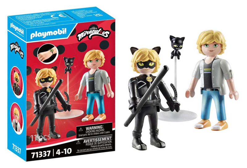 Playmobil 71337 Adrien Černý kocour