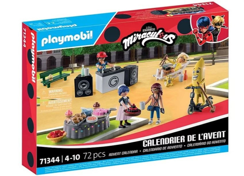 Adventní kalendář Kouzelná Beruška a Černý kocour PLAYMOBIL 71344