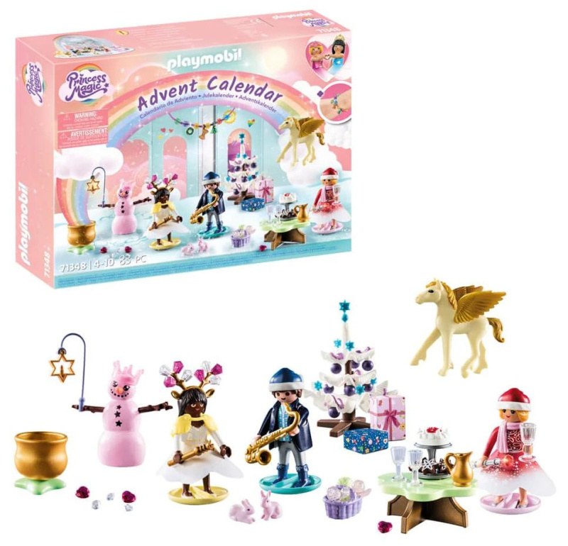 Kouzelná sada figurek 71348 Adventní kalendář "Vánoce pod duhou"