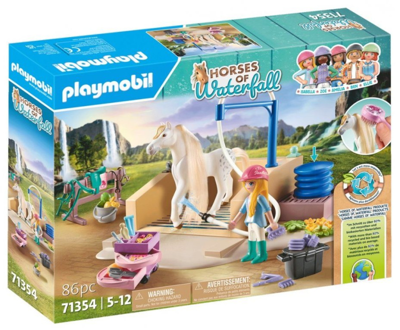 Playmobil 71354 Isabella Lioness mycí box
