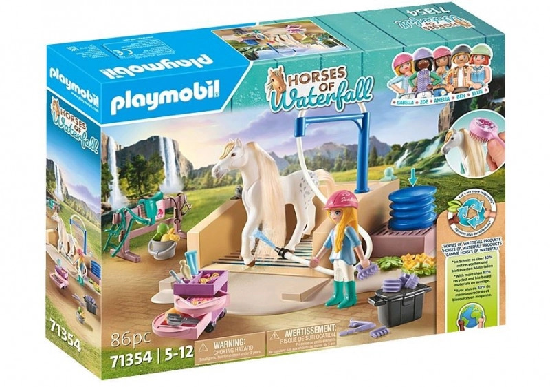 Playmobil 71354 Isabella Lioness mycí box