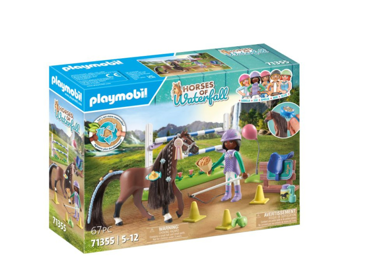 Playmobil 71355 Zoe Blaze s turnajovým hřištem