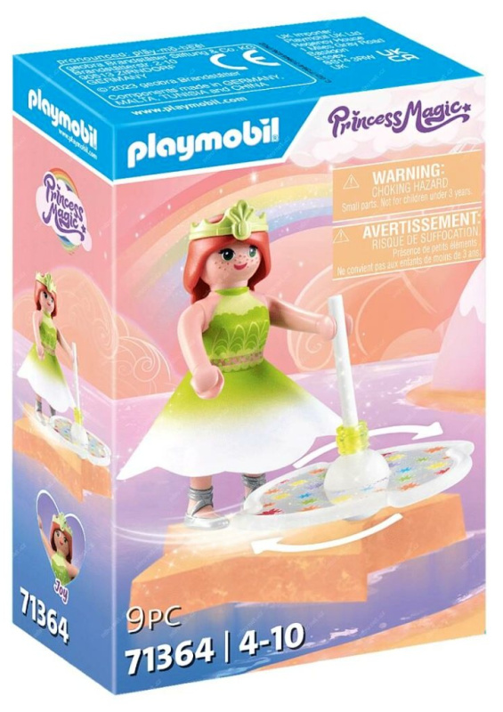 Playmobil 71364 Nebeský duhový top s princeznou