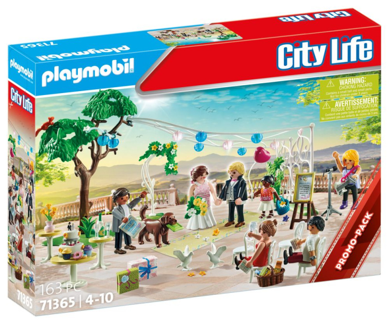 City Life 7136 5 Svatební sada s figurkami