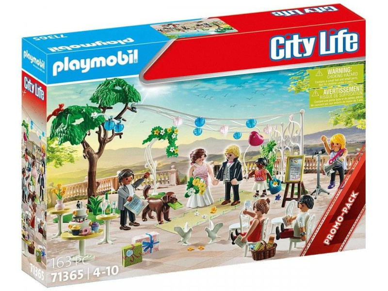 City Life 7136 5 Svatební sada s figurkami