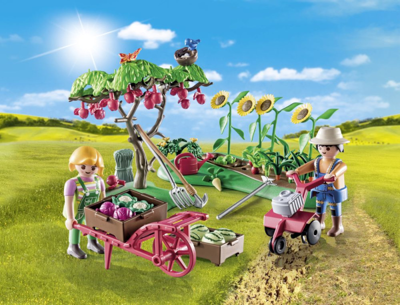 Playmobil 71380 Starter Pack Farmářská zeleninová zahrada
