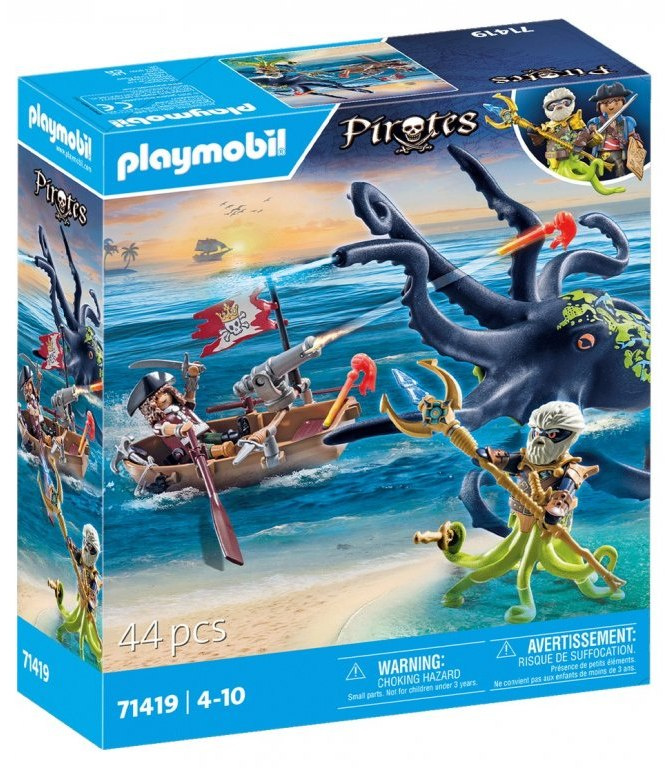 Playmobil 71419 Boj s obří chobotnicí