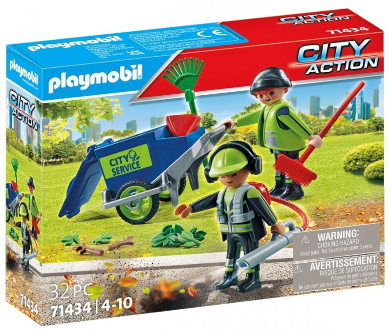 Sada figurek 71434 Úklidový tým města