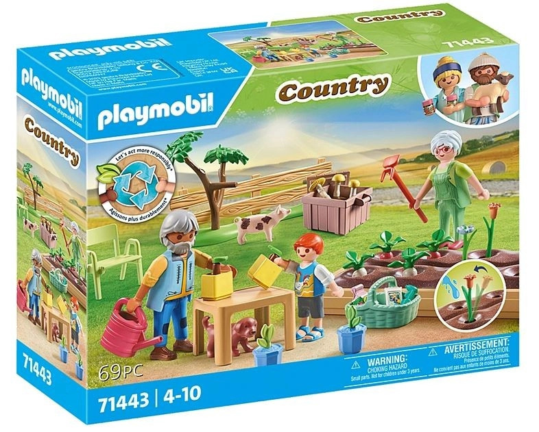 Playmobil 71443 Malebná zeleninová zahrádka u prarodičů