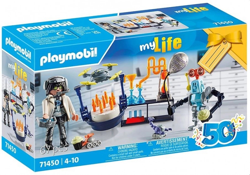 Playmobil 71450 Výzkumník s roboty