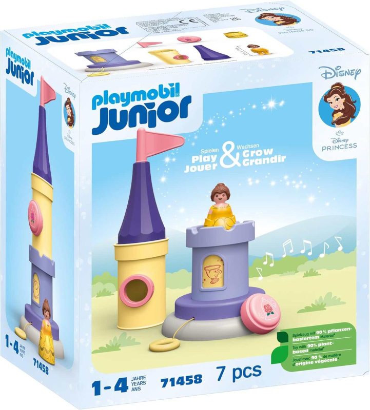 Playmobil 71458 JUNIOR & Disney: Krásčina hrací věž s melodií