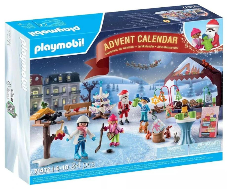 PLAYMOBIL® 71472 adventní kalendář Výlet na vánoční trhy