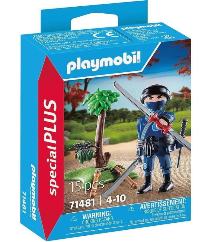 Playmobil 71481 Ninja s výbavou