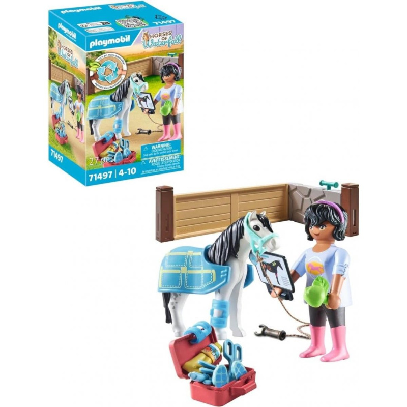 Sada figurek koní 71497 Hipoterapeut