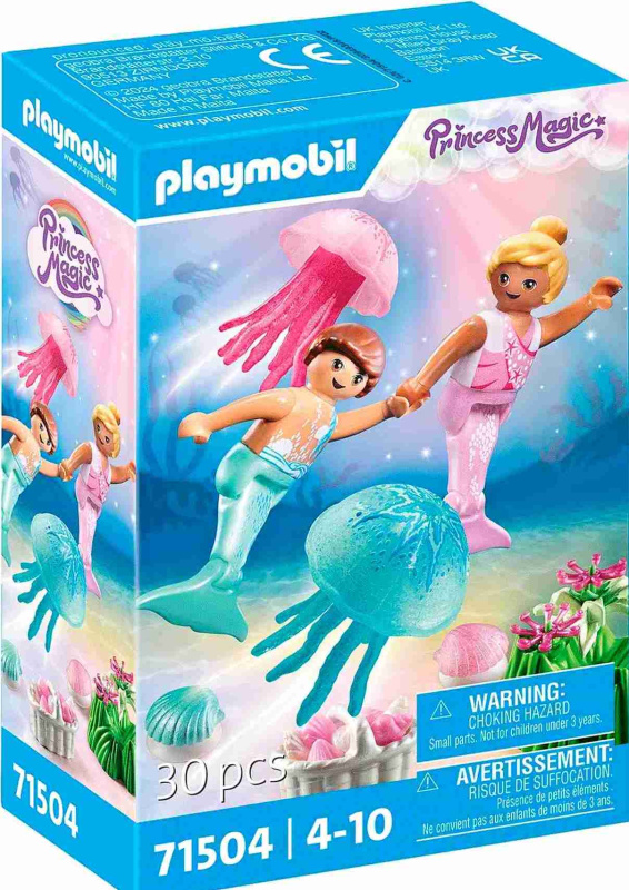Playmobil 71504 Malé mořské panny s medůzami