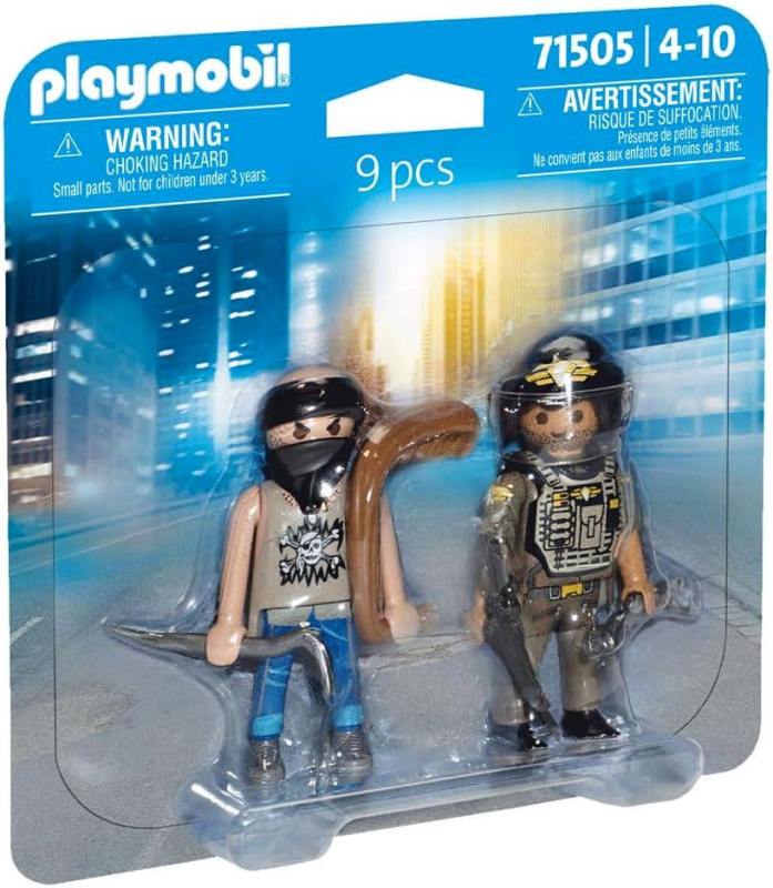 Playmobil 71505 DuoPack Speciální jednotka a zloděj