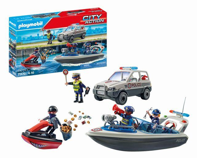 Playmobil Policejní akce na vodě