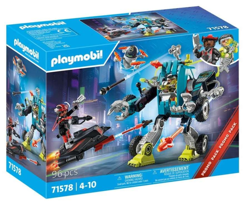 Sada obrázků 71578 Robot vs. kluzák