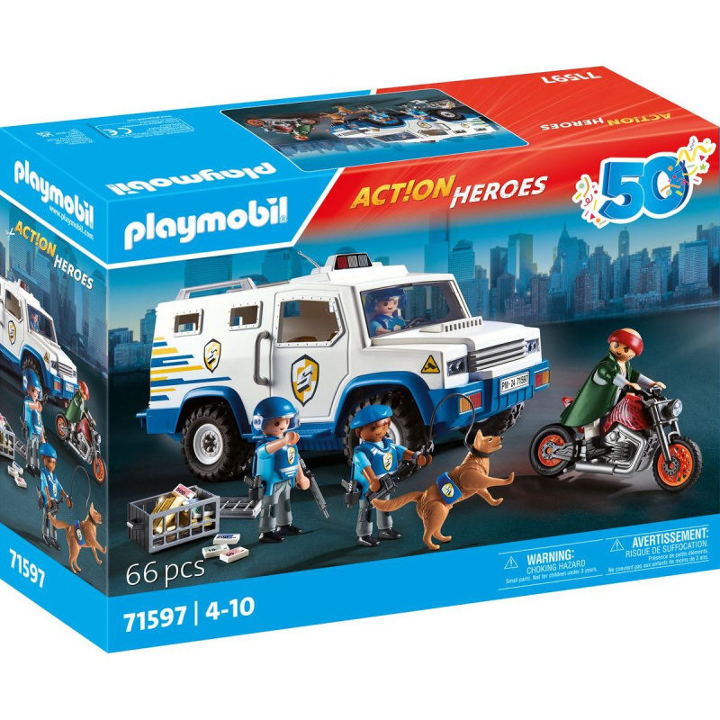 Action Heroes 71597 Sada figurek Money Transporter