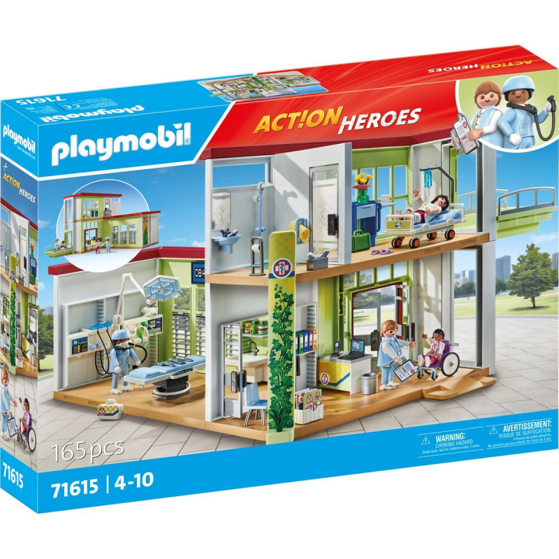 Moderní nemocnice Playmobil Action Heroes