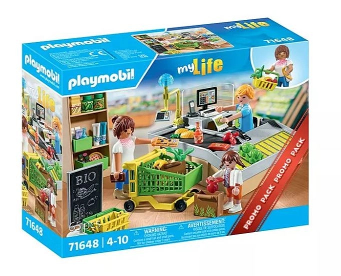 Sada figurek PLAYMOBIL Ekologický supermarket