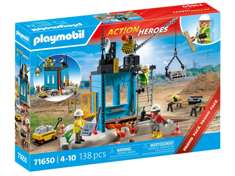 PLAYMOBIL® 71650 Staveniště