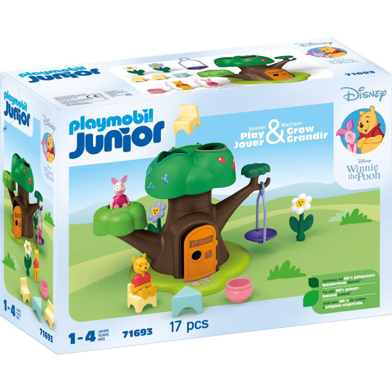 Junior Disney 71693 Sada figurek Medvídka Pú a Prasátka na stromě