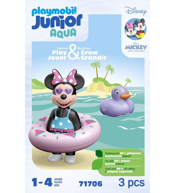 Playmobil 71706 junior & disney: výlet minnie na pláž