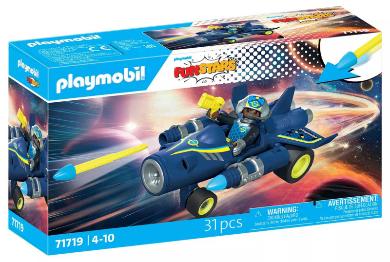 Playmobil 71719 racing: závoďák vesmírný tryskáč