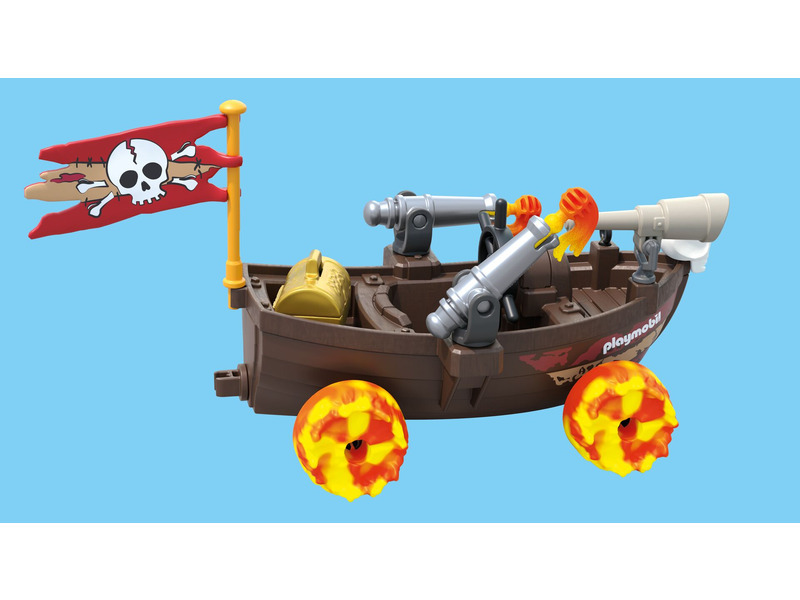 Playmobil 71720 racing: závoďák pirátská loď