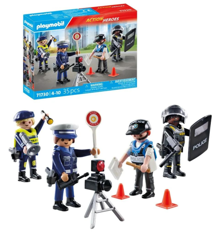 Playmobil 71730 Sada figurek Policie