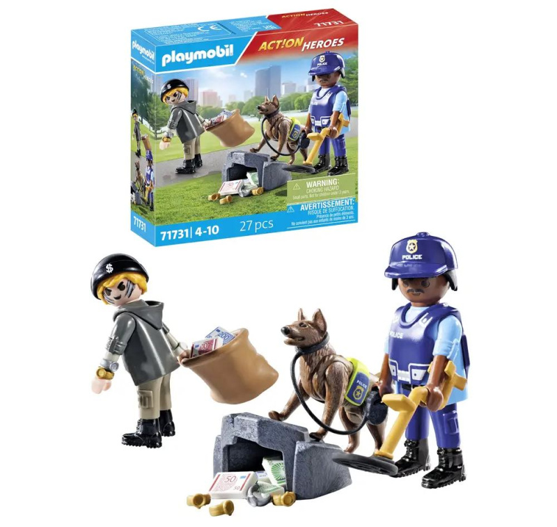 Playmobil Hledání s policejním psem