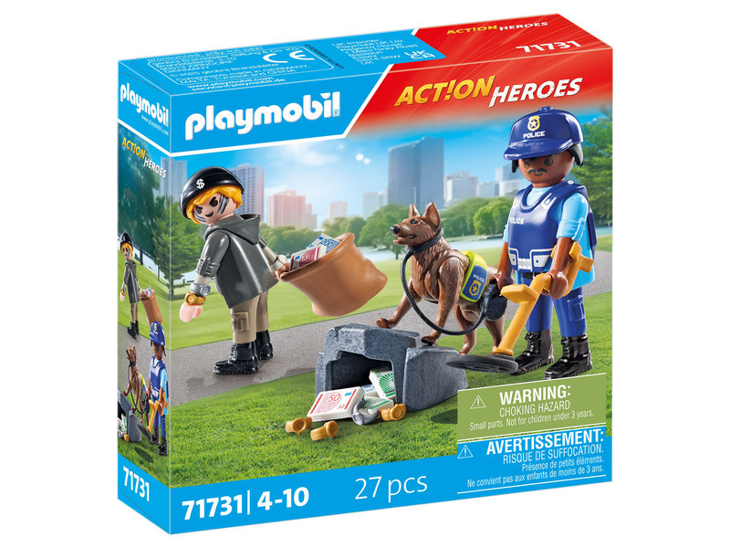 Playmobil Hledání s policejním psem