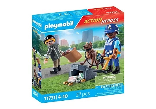 Playmobil Hledání s policejním psem