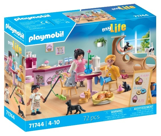 Playmobil 71744 Kočičí kavárna