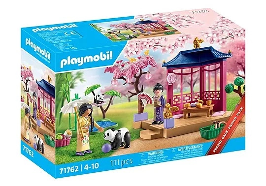 Playmobil 71762 Asijská zahrada s krmením pandy