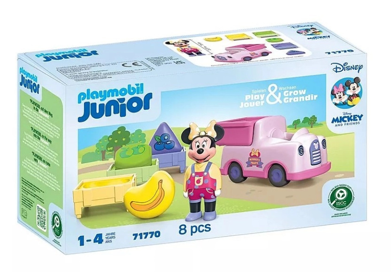 Sada figurek JUNIOR & Disney Mickey Mouse a ovocný třídič