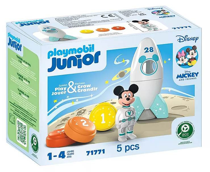 Playmobil Junior & Disney Kosmické dobrodružství Myšáka Mickeyho