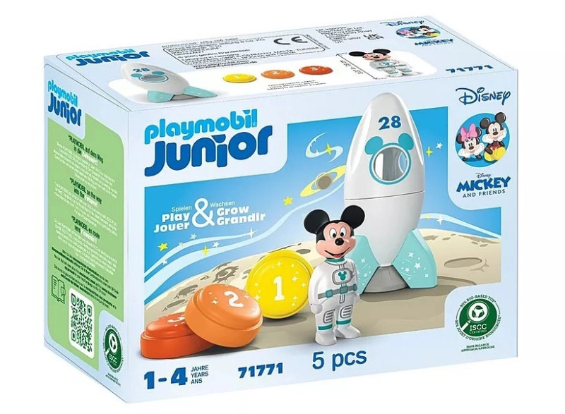 Playmobil Junior & Disney Kosmické dobrodružství Myšáka Mickeyho