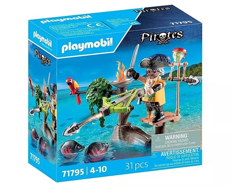 Playmobil 71795 Pirát s balistou
