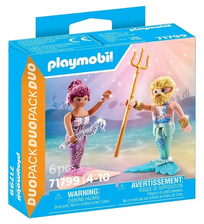 Playmobil 71799 DuoPack Mořská panna a Triton