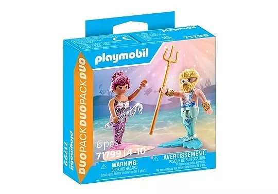 Playmobil 71799 DuoPack Mořská panna a Triton